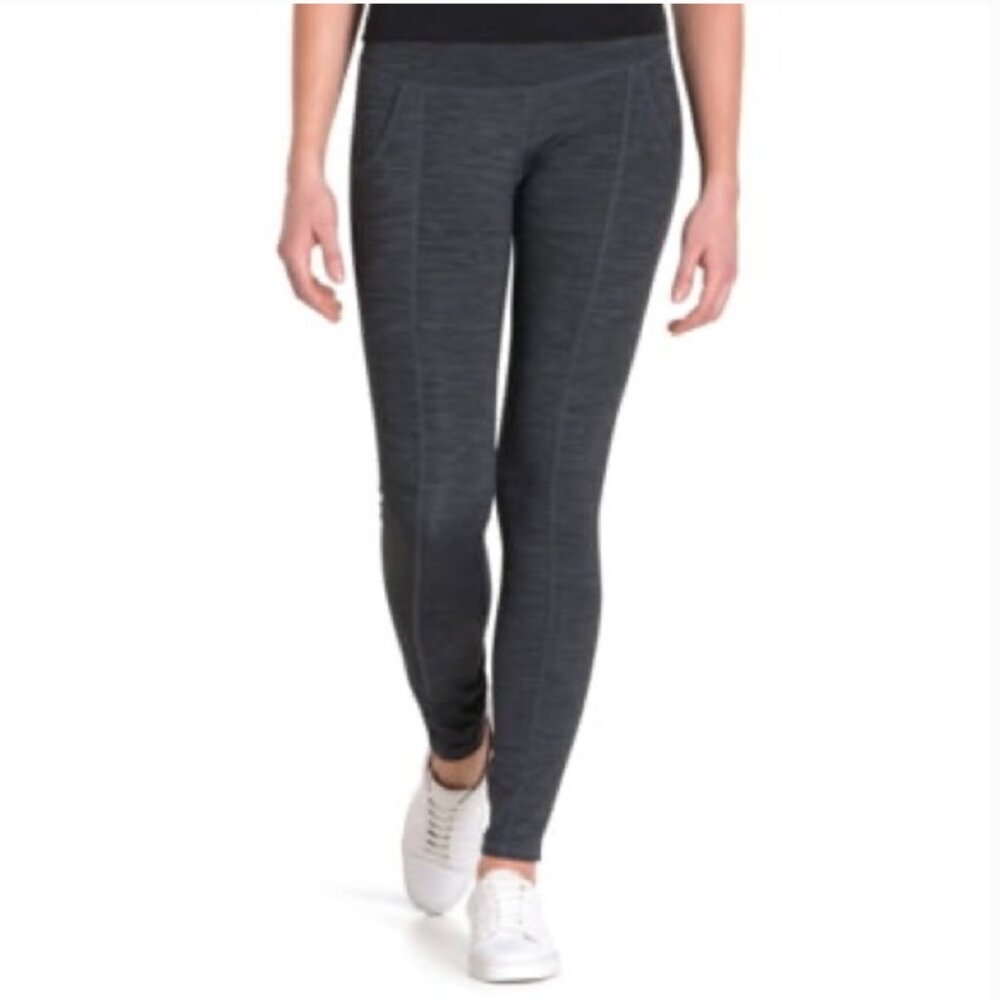 Kuhl Skulpt Skinny Leggings in Heathered Charcoal Gray Sz S
